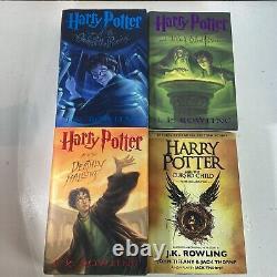 Harry Potter Complete Set 1-8 First Edition J. K. Rowling HC DJ VG