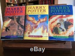 Harry Potter Complete Set + 1, J. K. Rowling, Bloomsbury, Hardback, First Edition