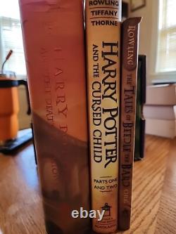 Harry Potter Complete Set 6 PB Box Set & HB #7 & The Cursed Child & Beedle Bard