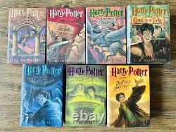 Harry Potter Complete Set 7 Books J. K. Rowling 1ST ED. EXCELLENT COND