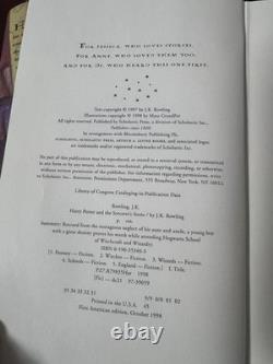 Harry Potter Complete Set 7 First American Edition with Errors (Hardcover)