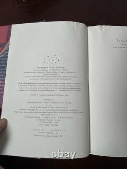 Harry Potter Complete Set 7 First American Edition with Errors (Hardcover)