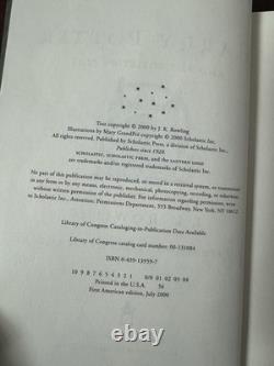 Harry Potter Complete Set 7 First American Edition with Errors (Hardcover)