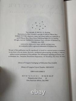 Harry Potter Complete Set 7 First American Edition with Errors (Hardcover)
