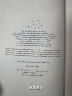 Harry Potter Complete Set 7 First American Edition with Errors (Hardcover)