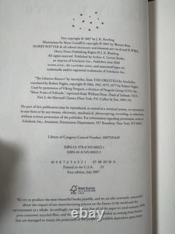 Harry Potter Complete Set 7 First American Edition with Errors (Hardcover)