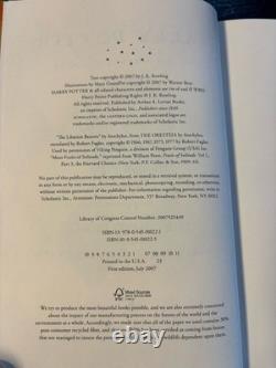 Harry Potter Complete Set 7 First American Edition with Errors Hardcover Read