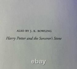 Harry Potter Complete Set 7 First American Edition with Errors Hardcover Read