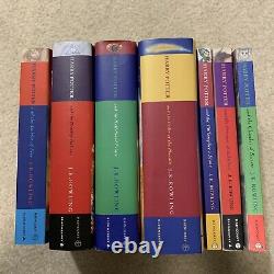 Harry Potter Complete Set 7 Hardcover Paperback Books Lot Bloomsbury Raincoast