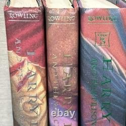 Harry Potter Complete Set ALL 1st American Edition with ERRORS