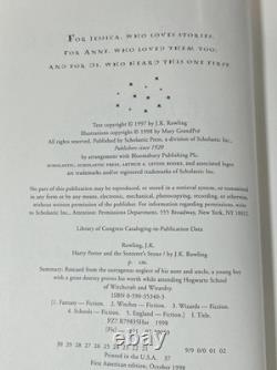 Harry Potter Complete Set ALL 1st American Edition with ERRORS