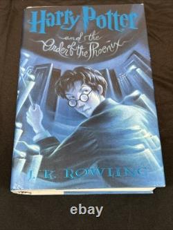 Harry Potter Complete Set ALL 1st American Edition with ERRORS
