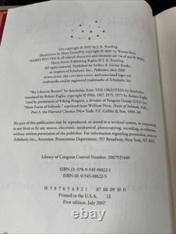 Harry Potter Complete Set ALL 1st American Edition with ERRORS
