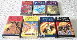 Harry Potter Complete Set All Hardcovers 1-7 by J K Rowling Bloomsbury Raincoast