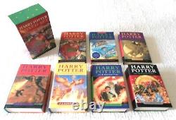 Harry Potter Complete Set All Hardcovers 1-7 by J K Rowling Bloomsbury Raincoast