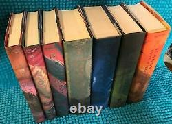 Harry Potter Complete Set Books 1 7j. K. Rowlinghardback/dustjacket 1st Ed