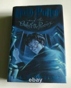 Harry Potter Complete Set Books 1 7j. K. Rowlinghardback/dustjacket 1st Ed