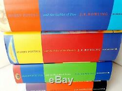 Harry Potter Complete Set Hardback Book Bundle Books 1-7 J. K. Rowling