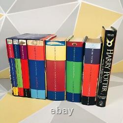 Harry Potter Complete Set Hardbacks in Dust Covers Bloomsbury 3 1st editions VGC