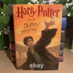 Harry Potter Complete Set Hardcover American 1st Edition (4 1st print) 759 Error