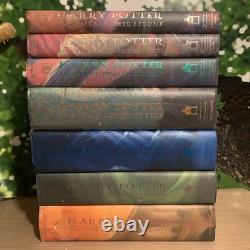 Harry Potter Complete Set Hardcover American 1st Edition (4 1st print) 759 Error