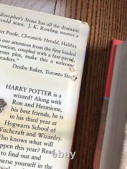 Harry Potter Complete Set Hardcover Bloomsbury/Raincoast JK Rowling Very Good