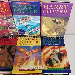 Harry Potter Complete Set Hardcover Bloomsbury/Raincoast Rowling Books + Extras
