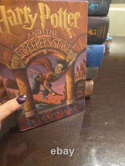 Harry Potter Complete Set Hardcover Books w Dust Jackets 1-7 1st American Ed