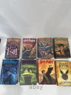 Harry Potter Complete Set Hardcover HC American 1st Ed ALL 1st pr print