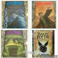 Harry Potter Complete Set Hardcover HC American 1st Ed ALL 1st pr print