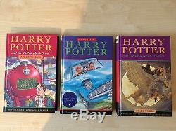 Harry Potter Complete Set, J. K. Rowling, Bloomsbury, H'back, First Edition