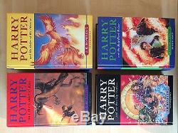 Harry Potter Complete Set, J. K. Rowling, Bloomsbury, H'back, First Edition