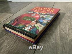 Harry Potter Complete Set Lot of 7 Hardcover Books Bloomsbury 1 2 3 4 5 6 7 DJ