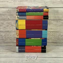 Harry Potter Complete Set Of 1st Edition Hardback Bloomsbury Books By Jk Rowling