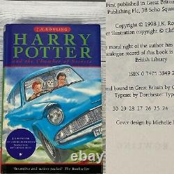 Harry Potter Complete Set Of 1st Edition Hardback Bloomsbury Books By Jk Rowling