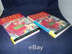 Harry Potter Complete Set Of 7 Hardback Bloomsbury Edition Books