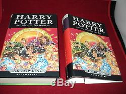 Harry Potter Complete Set Of 7 Hardback Bloomsbury & Ted Smart Books