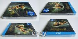 Harry Potter Complete Set Of 8 Blu Ray Steelbooks Germany Brand New / Sealed