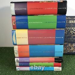Harry Potter Complete Set Of Hard Back Books First Editions