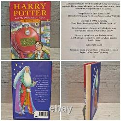 Harry Potter Complete Set Of Hardback Books Bloomsbury 1st Editions JK Rowling