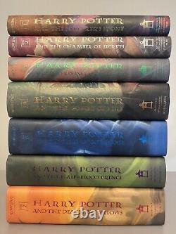 Harry Potter Complete Set Series Hardcover Dust Jackets First American Printing