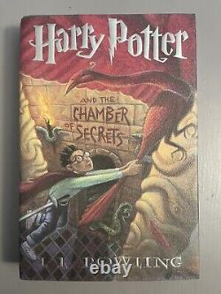 Harry Potter Complete Set Series Hardcover Dust Jackets First American Printing