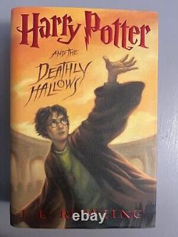 Harry Potter Complete Set Series Hardcover Dust Jackets First American Printing