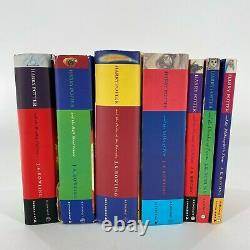 Harry Potter Complete Set Softcover Hardcover Book Lot 1-7 Bloomsbury Raincoast