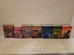 Harry Potter Complete Set of 7 Books 6 Hardcovers 1 Paperback