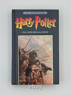 Harry Potter Complete Set of 7 books Danish Language. Hardcover VERY GOOD