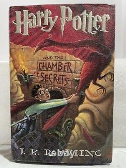 Harry Potter Complete Set of 8 First American Editions Hard Cover Inc Book #2