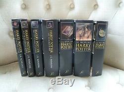 Harry Potter Complete Set of Adult Edition Hardback Books