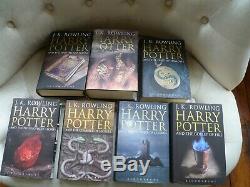 Harry Potter Complete Set of Adult Edition Hardback Books