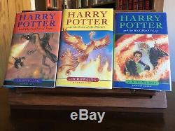 Harry Potter Complete Set plus 1, J. K. Rowling, Bloomsbury, Hback, First Edition